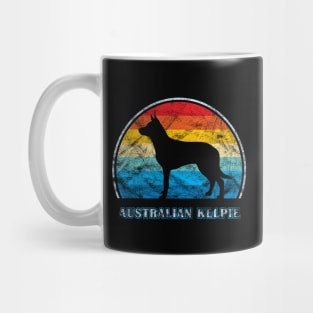 Australian Kelpie Vintage Design Dog Mug